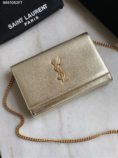 ysl clutch bag gold chain|ysl clutches on sale.